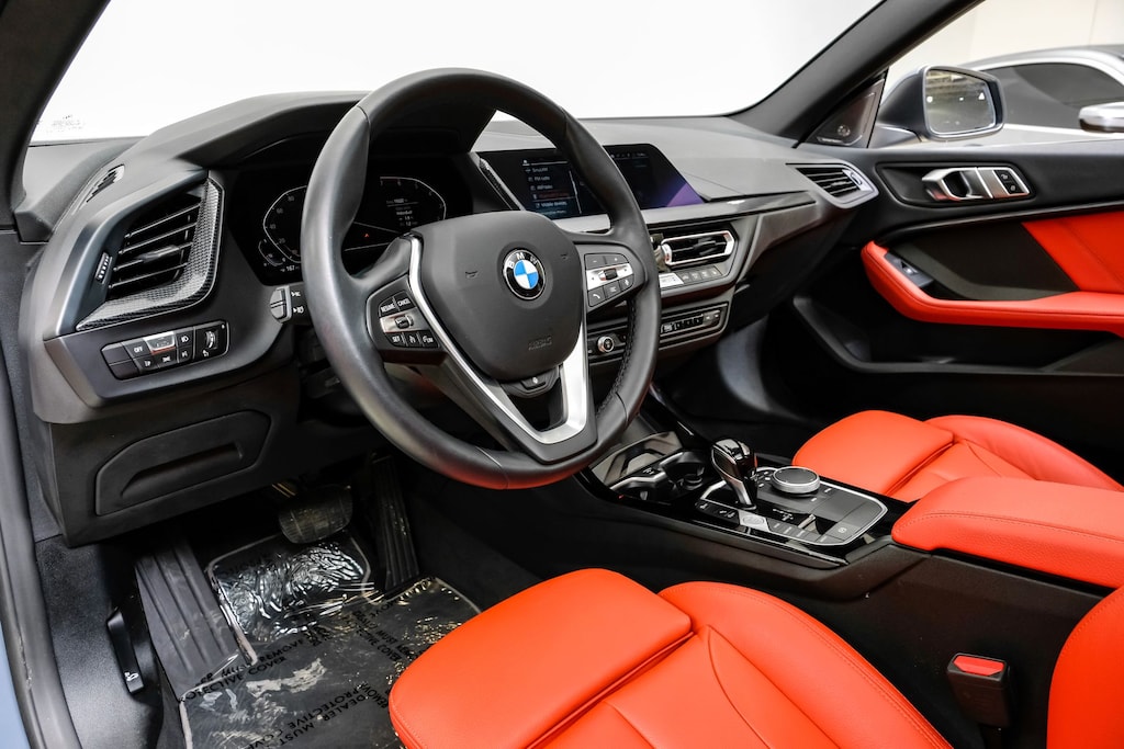 Used 2023 BMW 228i sDrive Sport Line/Magma Red Dakota Leather/Convenience Package/Harman Kardon surround sound/ Gran Coupe