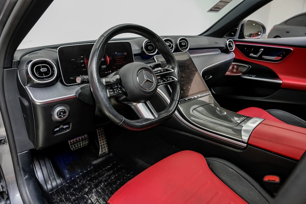 Used 2024 Mercedes-Benz C-Class C 300 4MATIC Pinnacle Line/AMG Line w/ Night Package/Heated & Ventilated Front Seats Sedan