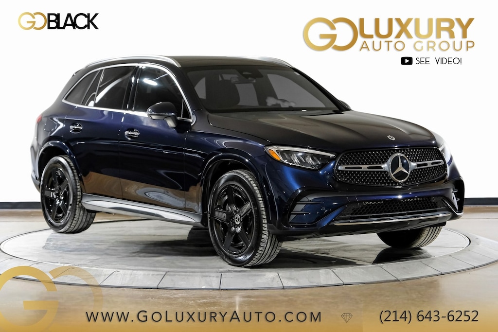 Used 2024 Mercedes-Benz GLC 300 4MATIC AMG Line Package/Exclusive Line/AMG Sienna Brown/Black MB-Tex/19” AMG 5-Spoke Wheels w/ Black Accents SUV