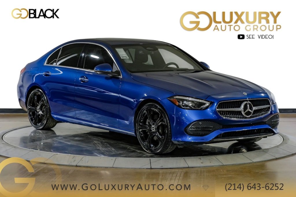 Used 2024 Mercedes-Benz C-Class C 300 Exclusive Line/Burmester 3D Surround Sound System/ 19" 5-Spoke Wheels Sedan