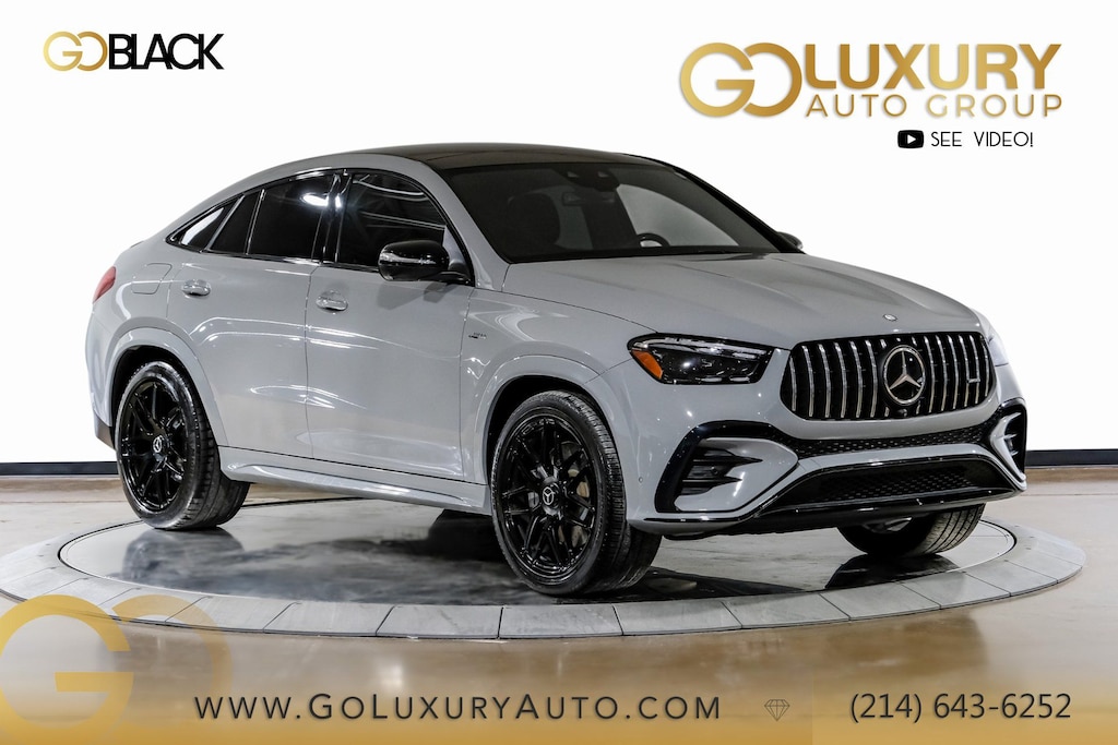 Used 2024 Mercedes-Benz AMG GLE 53 4MATIC AMG Night Package/Driver Assistance Package/22" AMG Cross-Spoke Forged Wheels, Matte Black Coupe