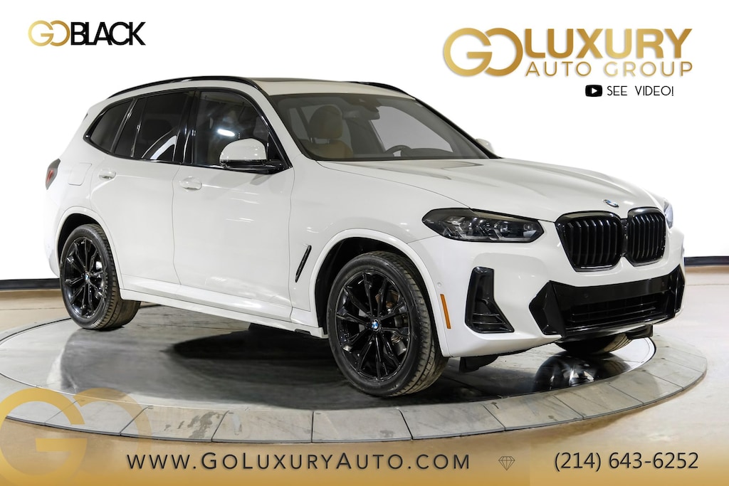 Used 2023 BMW X3 sDrive30i M Sport Package/Convenience Package/Head-up Display/Parking Assistance Package/Shadowline Package SUV