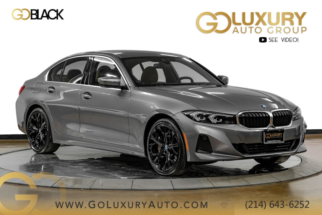 Used 2026 BMW 330i xDrive Premium Package/Cognac Perforated SensaTec/19" Individual Y-Spoke Bicolor 1038i Wheels with All Season Runflat Tires Sedan