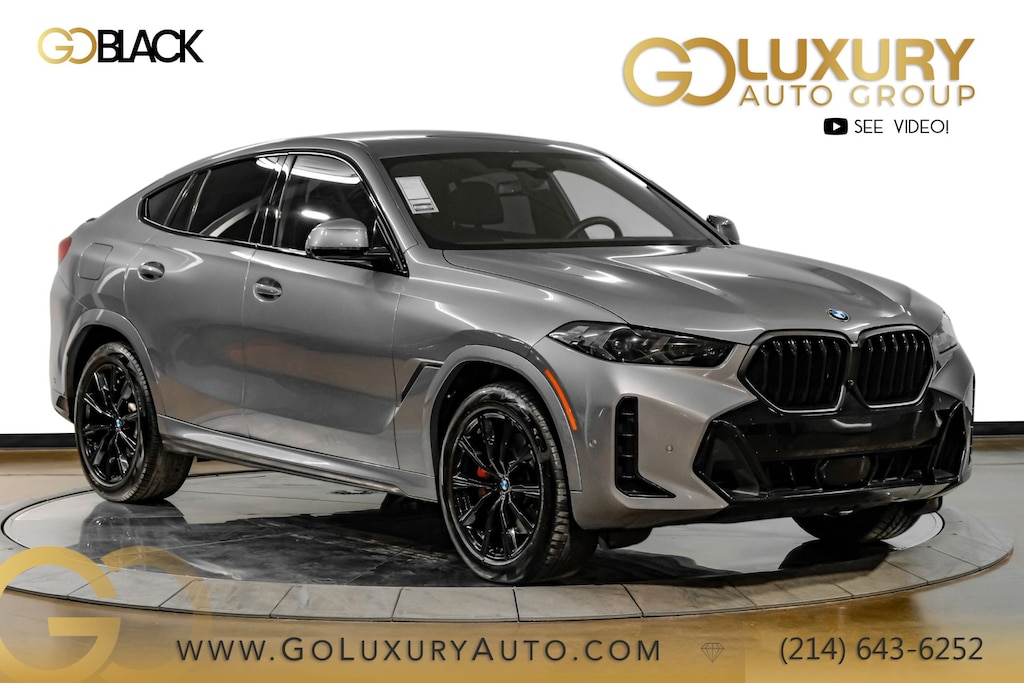 Used 2025 BMW X6 xDrive40i M Sport Package Pro/M Sport Professional Package/Premium Package/Climate Comfort Package/20'' M Sport Package SUV