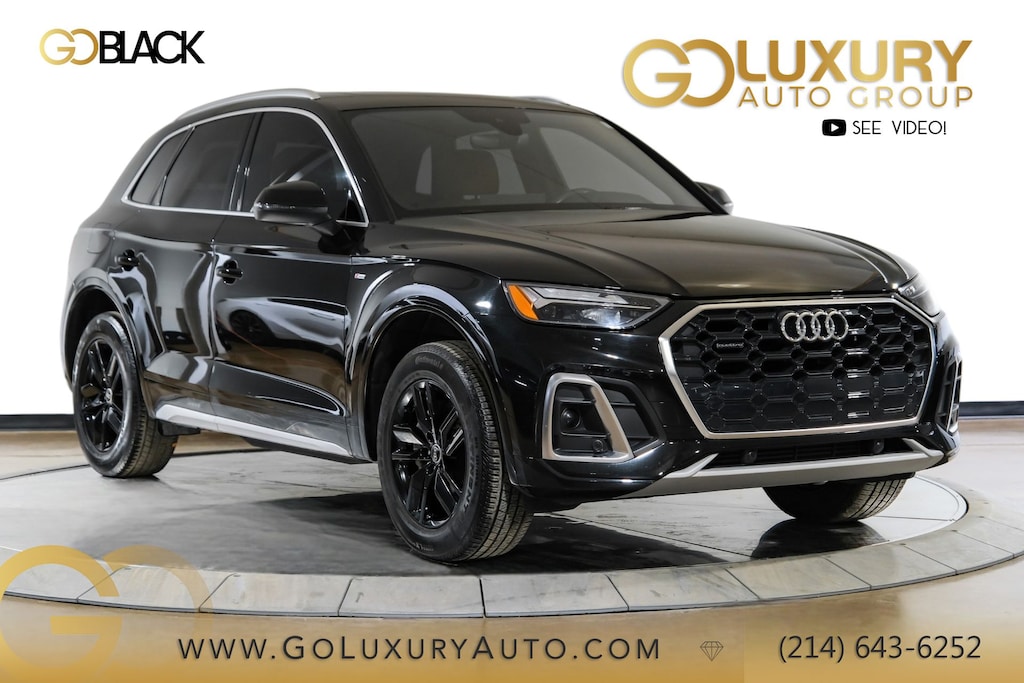 Used 2023 Audi Q5 45 S line Premium/Okapi Brown Leather/Convenience Package/Panoramic Sunroof SUV