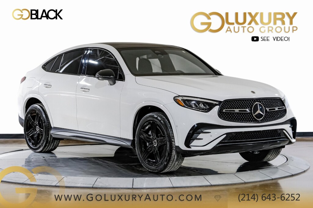 Used 2024 Mercedes-Benz GLC 300 300 Coupe/AMG Line Package/Night Package/Burmester Coupe