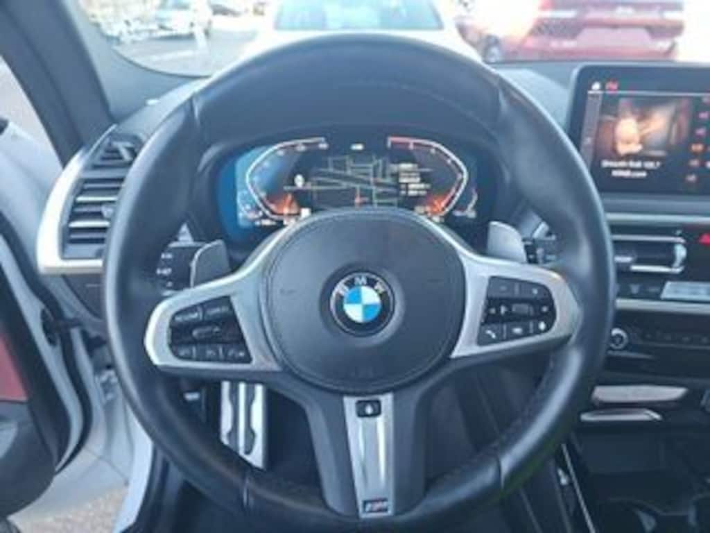 Used 2023 BMW X3 XDrive40i M Sport Package/Tacora Red Perforated/Premium Package/Shadowline Package SUV