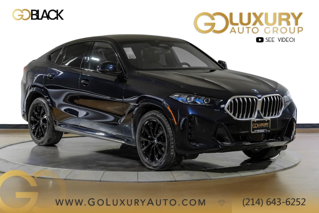Used 2025 BMW X6 xDrive40i M Sport Package/Coffe Sensafin/Premium Package/Climate Comfort Package/Parking Assistanse Package/20'' M sport Wheels SUV
