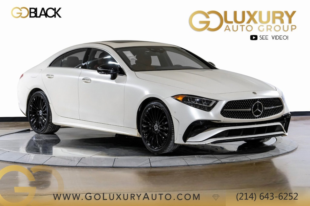 Used 2023 Mercedes-Benz CLS 450 4MATIC Premium Package/AMG Line Package/Night Package/MANUFAKTUR Interior Styling Package/20" AMG Multispoke Wheels with Grey Accents Sedan