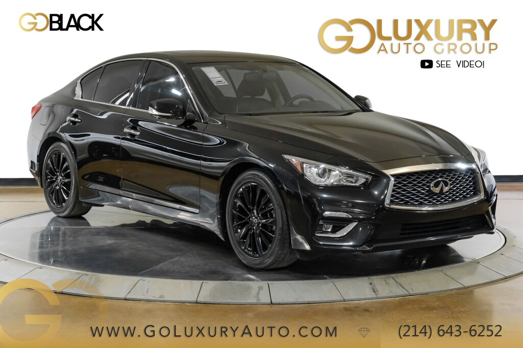 Used 2023 INFINITI Q50 LUXE Package/Cargo Package Sedan