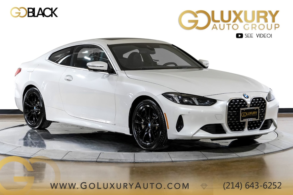 Used 2025 BMW 430i Premium Package/ Heated front seats/18" V-Spoke Bicolor 780 Wheels Coupe