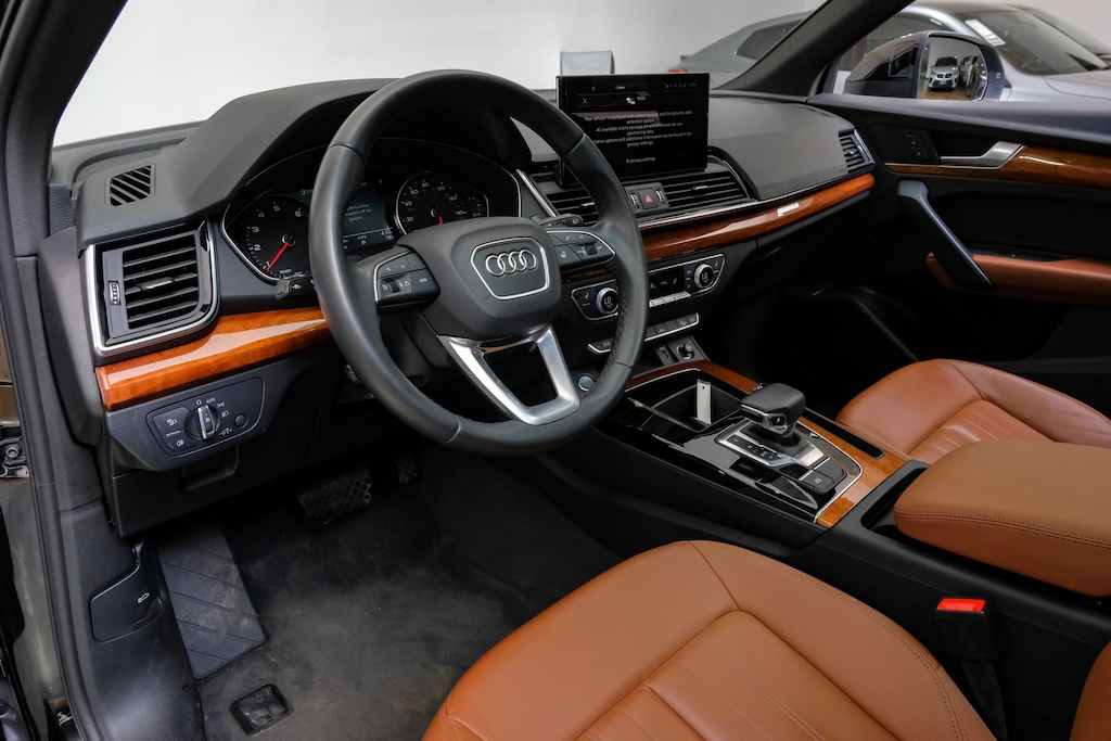 Used 2023 Audi Q5 45 S line Premium/Convenience Package/Okapi Brown Leather/Panoramic Sunroof SUV