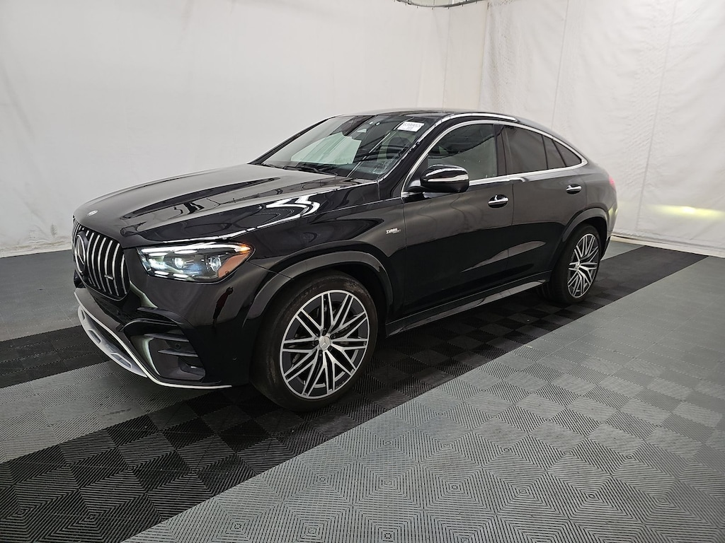 Used 2024 Mercedes-Benz AMG GLE 53 4MATIC Driver Assistance Package/PARKTRONIC with Active Parking Assist/22" AMG Multi-Spoke Wheels/AMG Classic Red/Black Nappa Leather/ Coupe