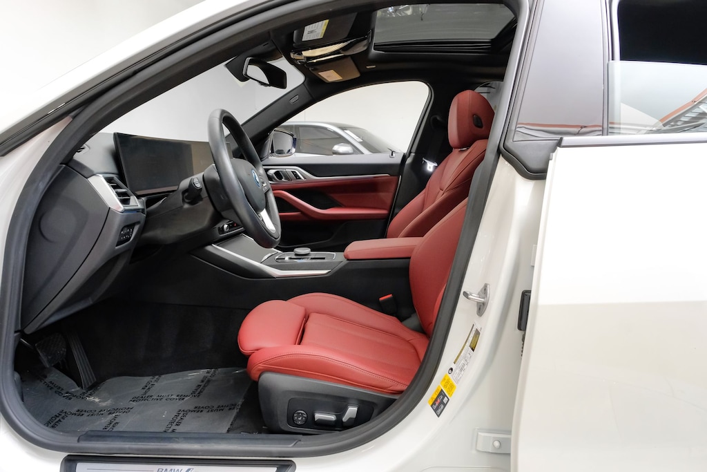 Used 2023 BMW i4 eDrive35 Premium Package/Tacora Red Perforated Sensatec/18"Aero wheels style 854 Gran Coupe