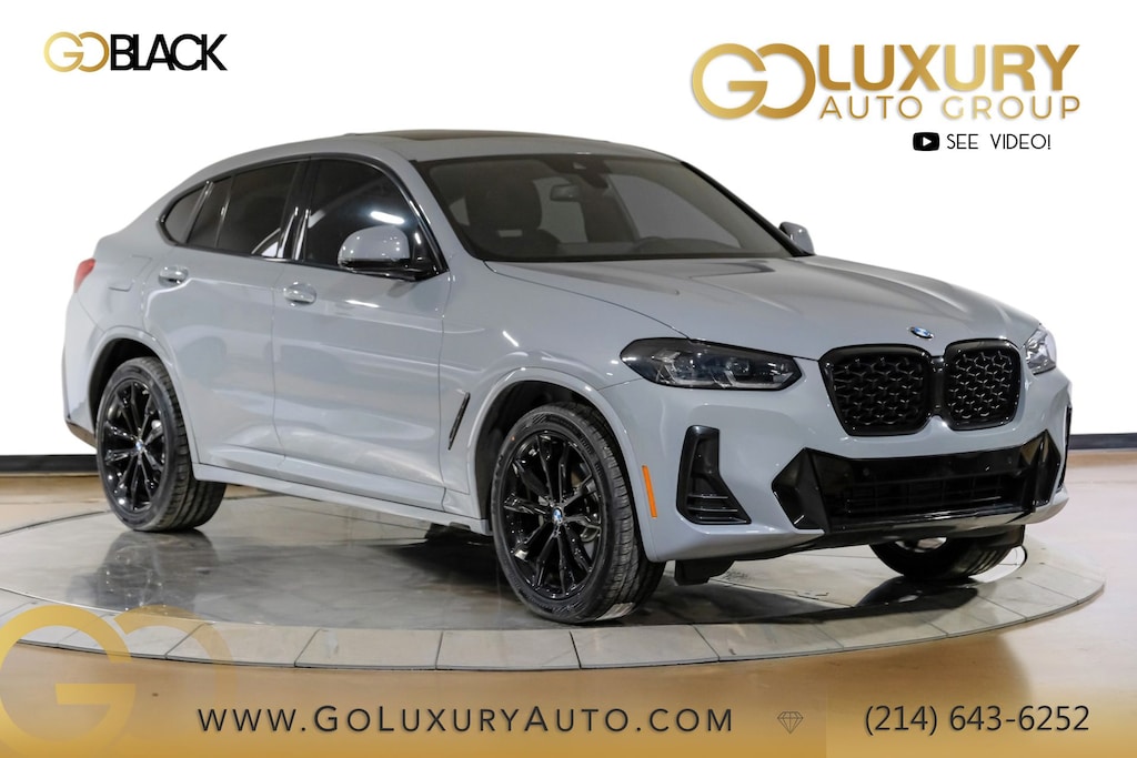 Used 2024 BMW X4 xDrive30i M Sport Package/Convenience Package/†20" M Dual-Spoke Jet Black 699 SUV