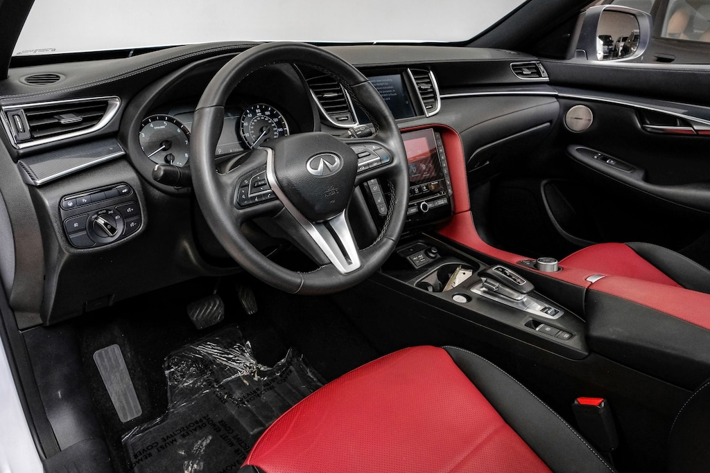 Used 2023 INFINITI QX50 SPORT Package/MONACO RED/CARGO PACKAGE/INFINITI ILLUMINATED KICK PLATES SUV