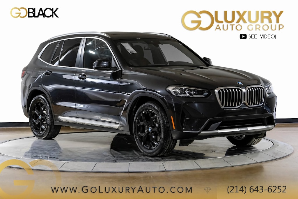 Used 2023 BMW X3 sDrive30i Convenience Package/Tacora Red Perforated Sensatec/19" Y-Spoke Ferric Grey 693 Wh SUV