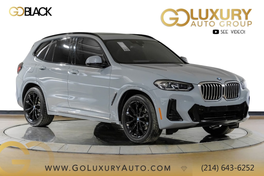 Used 2023 BMW X3 sDrive30i M Sport Package/ Tacora Red Perforated/Premium Package/20" M Dual-Spoke Jet Black 699/Ambient Lighting SUV