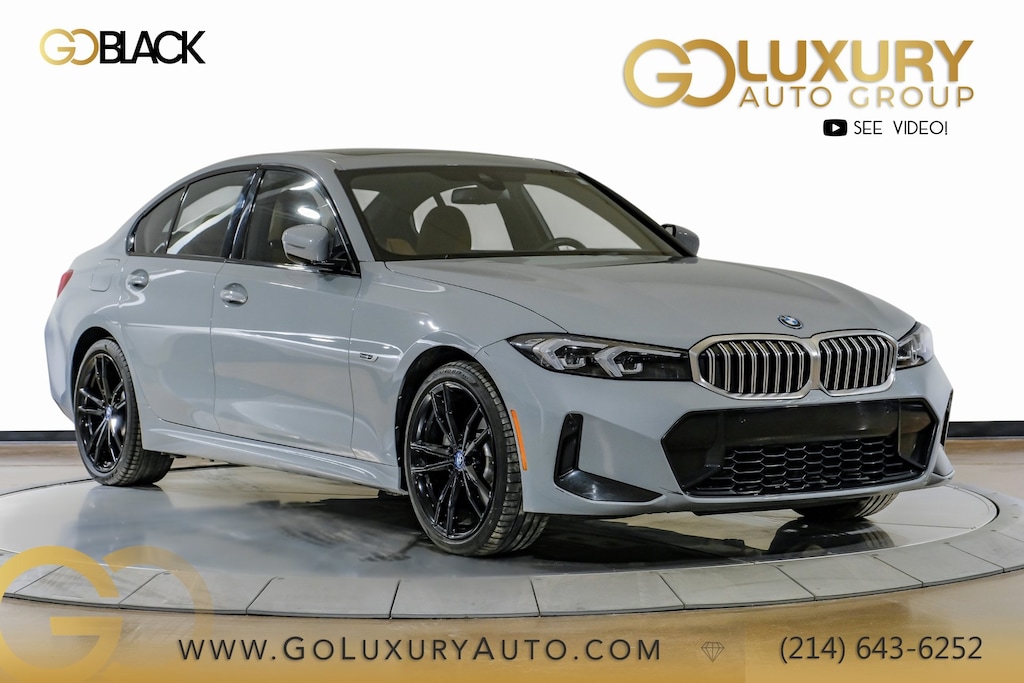 Used 2023 BMW 330e M Sport Package/Premium Package/Driving Assistance Package/19" M Dual-Spoke Bicolor Black Sedan