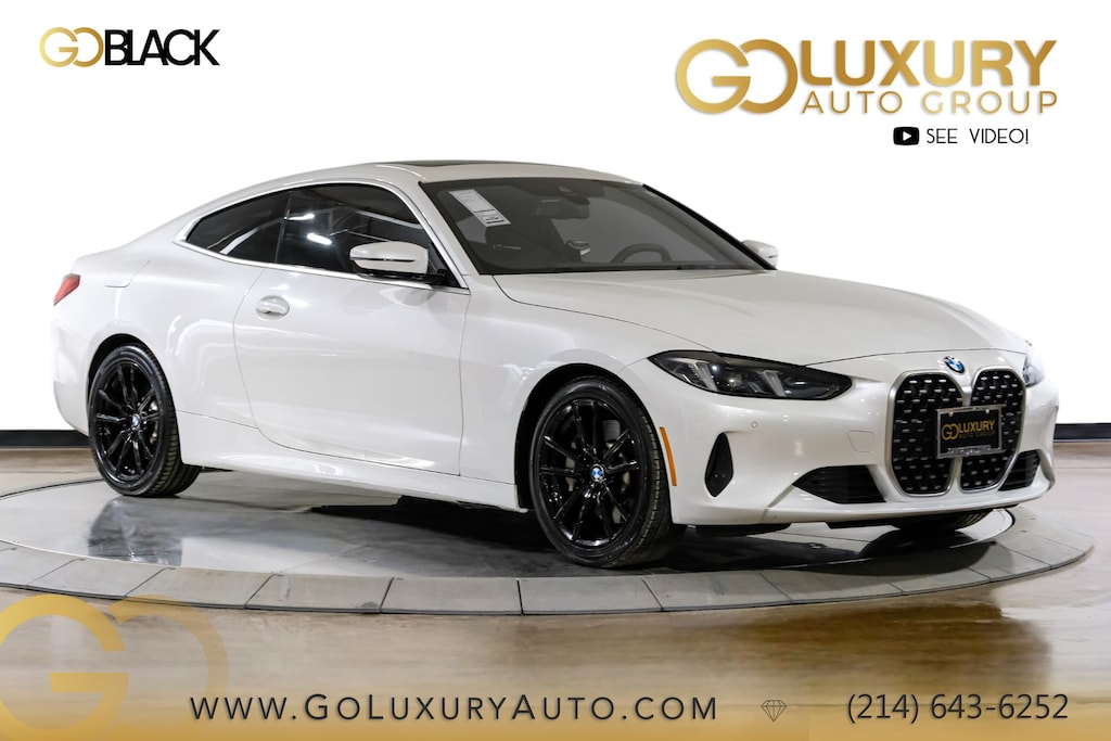 Used 2025 BMW 430i Premium Package/Heated front seats/18" V-Spoke Bicolor 780 Wheels Coupe