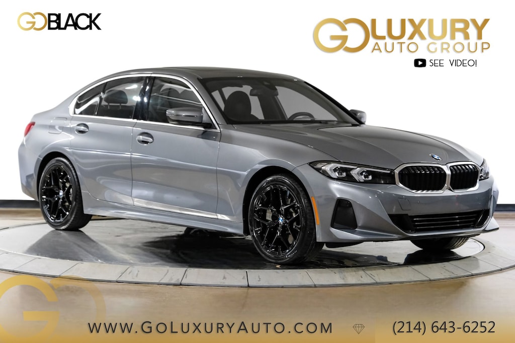 Used 2025 BMW 330i Convenience Package/18" Dual-Spoke Silver 1039 Wheels with All Seas... Sedan