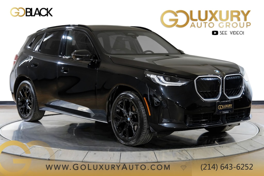 Used 2025 BMW X3 30 xDrive M Sport Package/ Espr Brown Perforated Veganza/Premium Package/19" M Midnight Grey Bicolor 1035M SUV