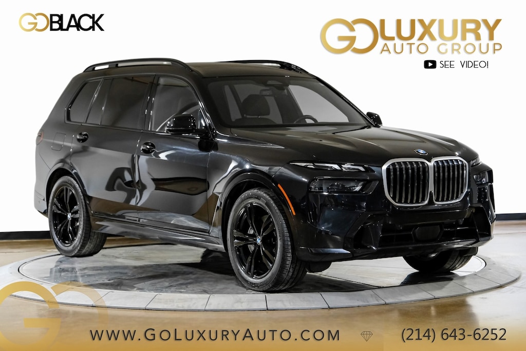 Used 2024 BMW X7 xDrive40i M Sport Package/Premium Package/Parking Assistance package/21x9.5 Double Spoke Bi Color Wheels SUV