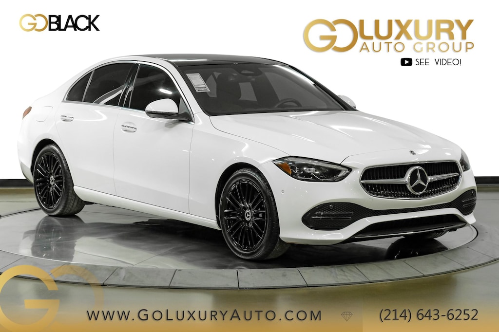 Used 2024 Mercedes-Benz C-Class 300 Premium Package/Sienna Brown/Black/18" 5-Spoke Wheels Sedan