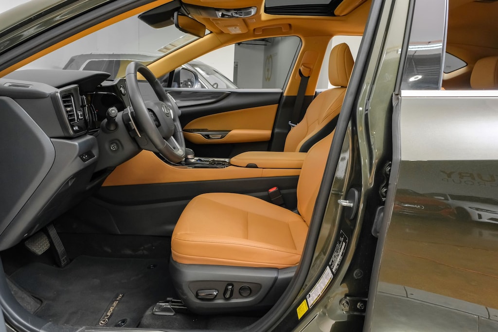 Used 2024 Lexus NX 250 Premium Package/Palomino NuLuxe® and Black Prism trim/Thematic Ambient Illumination; Lexus Interface with 14-in touchscreen display/2,000-lb towing capacity, additional equipment required SUV