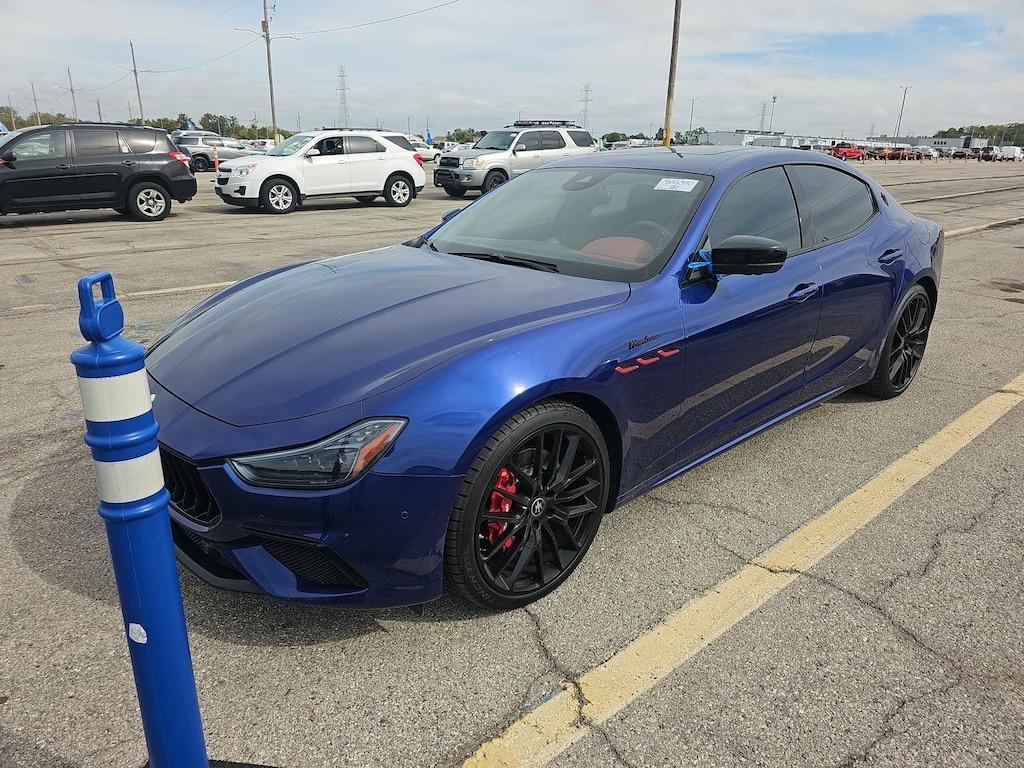 Used 2022 Maserati Ghibli Modena Q4 Sportivo Package/Nerissimo Package/ Comfort and Convenience Package/21" Gloss Black Forged Titano Wheels Sedan
