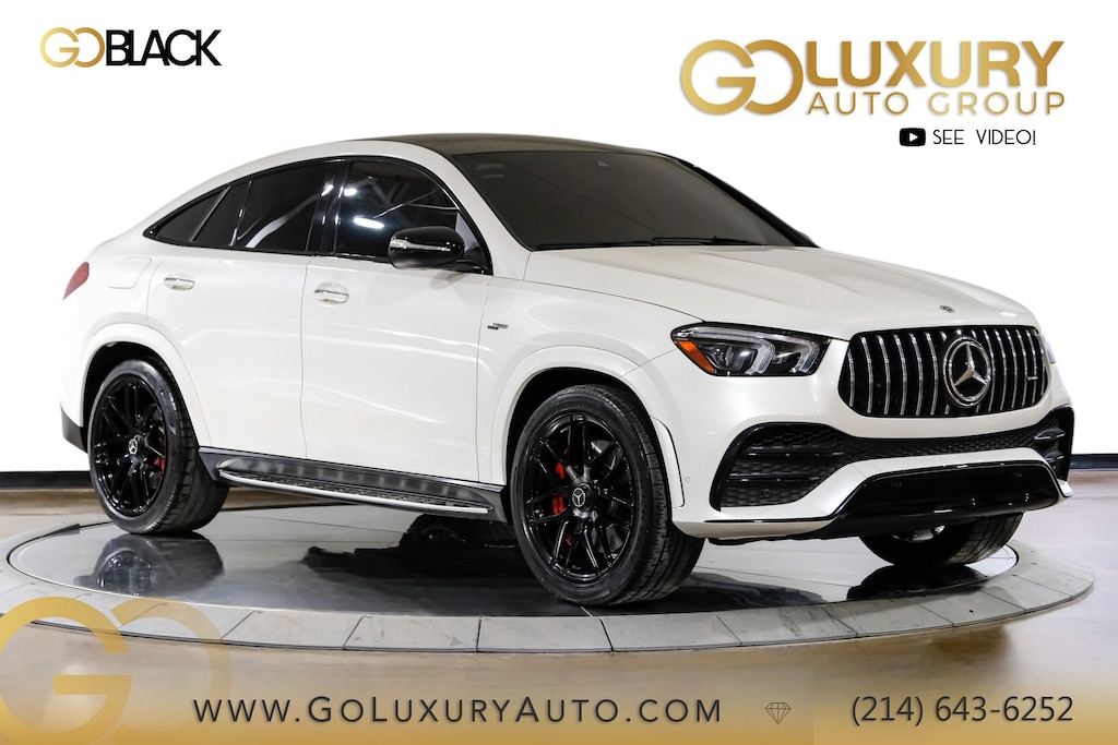 Used 2023 Mercedes-Benz AMG GLE 53 4MATIC AMG Night Package/AMG Dynamic Plus Package/22" AMG Cross-Spoke Forged Wheels, Matte Black Coupe