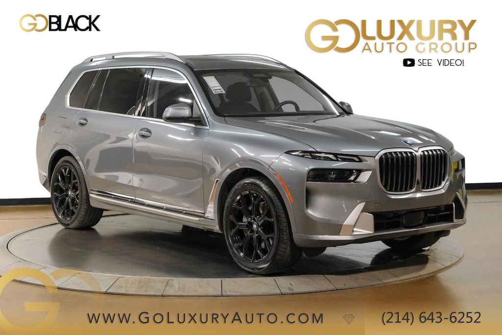 Used 2025 BMW X7 xDrive40i Premium Package/Parking Assistance Package/Climate Package/20'' M Sport Package Wheels SUV