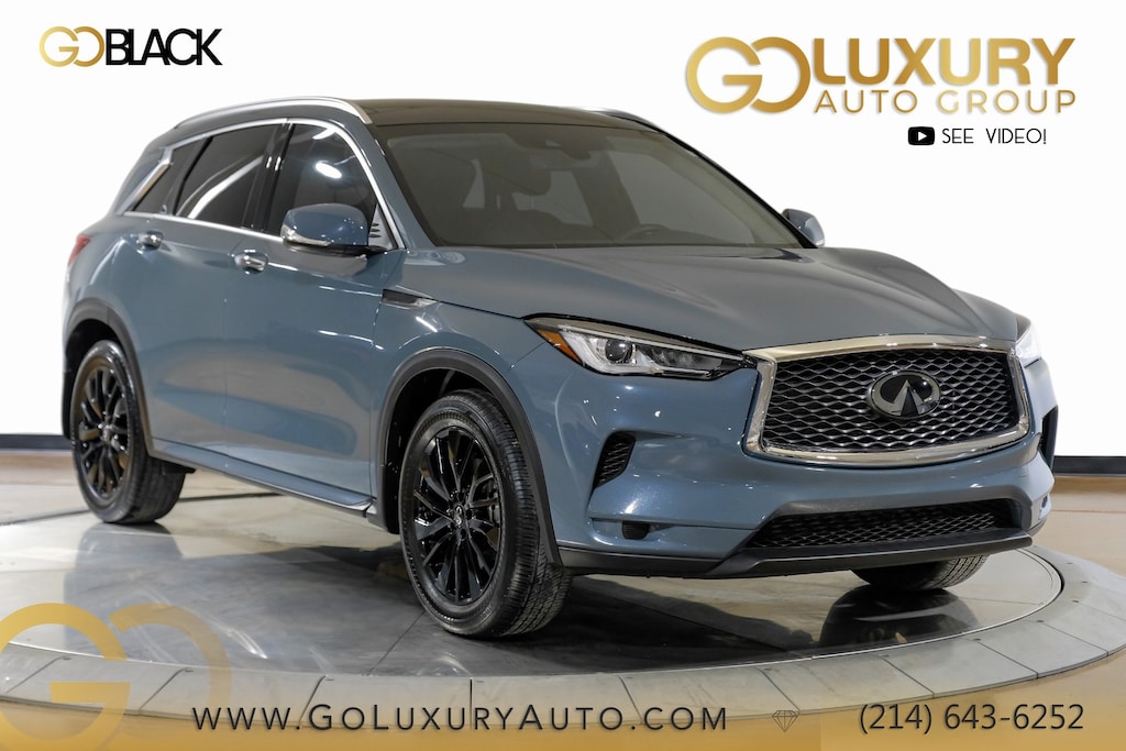Used 2024 INFINITI QX50 Lux Package/Bose 12-Speaker Premium Audio/Leather-Appointed Seat Trim/Illuminated Kick Plates SUV