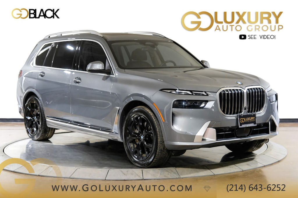 Used 2025 BMW X7 xDrive40i Premium Package/Climate Comfort Package/ Parking Assistance Package/ 21" Y-Spoke Black 752 Wheels with All Season SUV