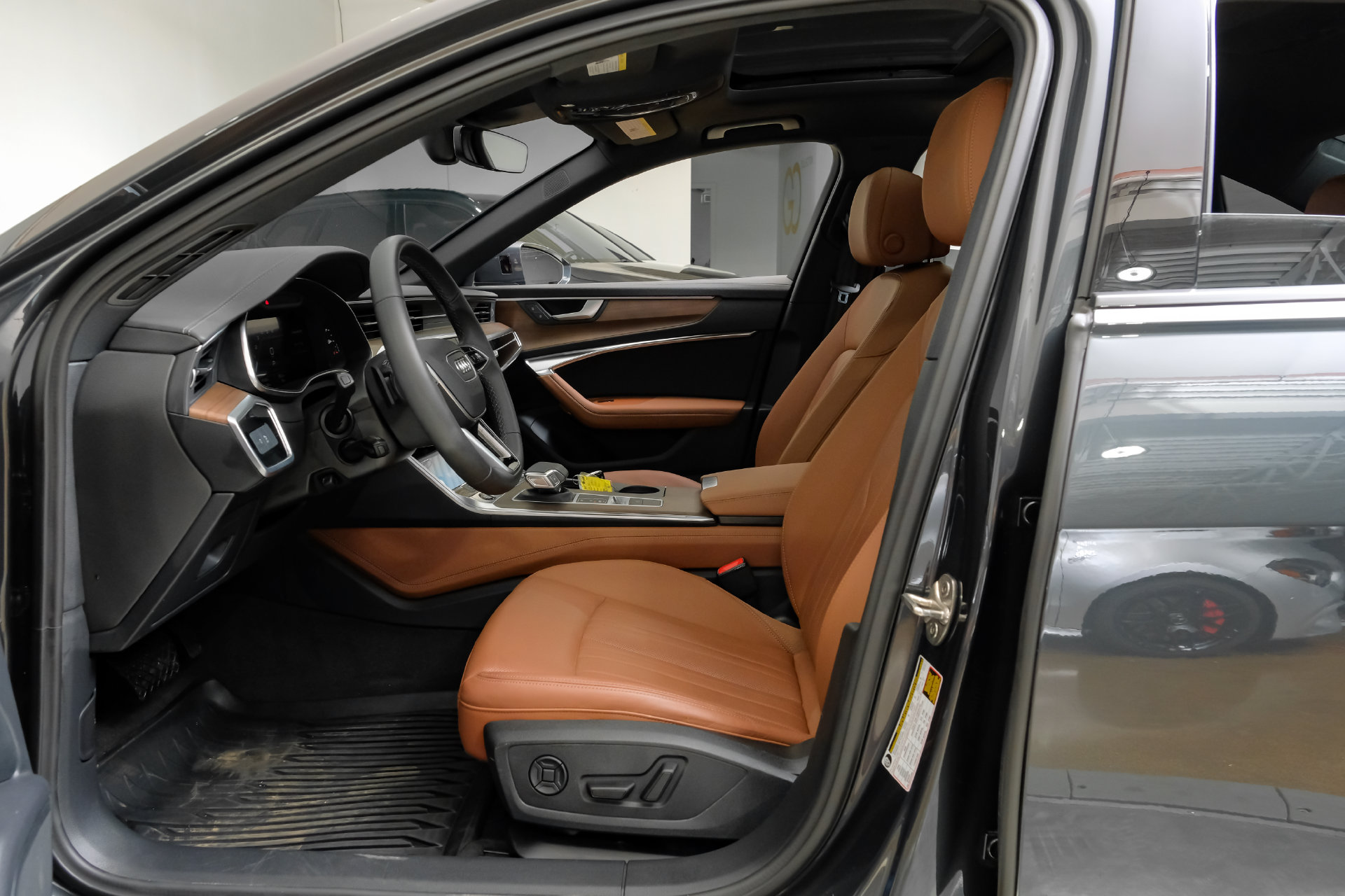Used 2025 Audi A6 45 Premium Plus Package/Okapi Brown/Black Optic Sport Package/20'' 10 Spoke Wheels Sedan