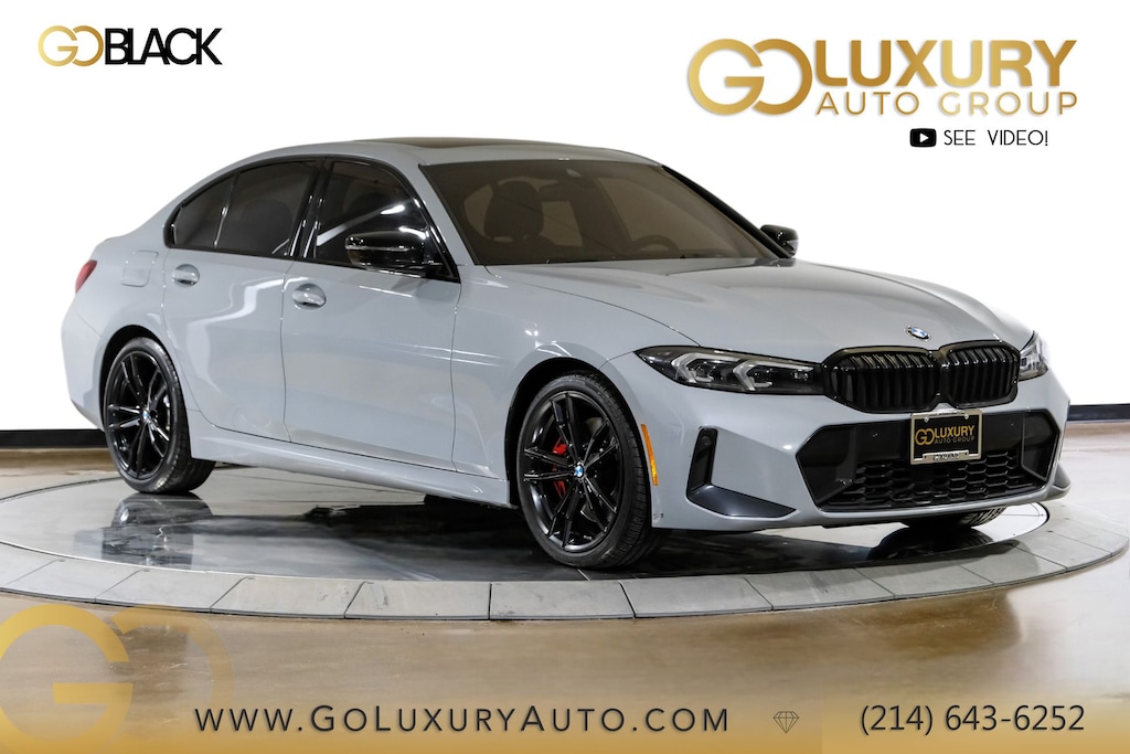 Used 2023 BMW 330i xDrive M Sport Package/Convenience Package/Shadowline Package/Driving Assistance Package/19" X 8" M Double-Spoke Jet Black Wheels Sedan