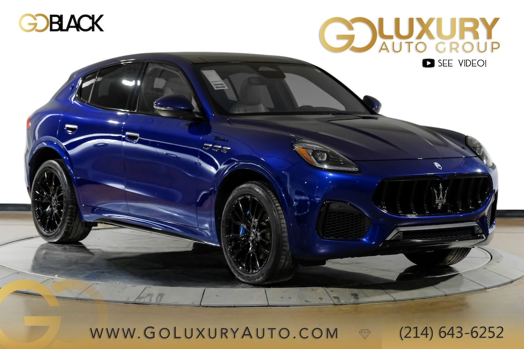 Used 2023 Maserati Grecale Modena/Leather Seat Upholstery/ Trailer Tow/20" Machine Polished Forged Etere Wheels SUV