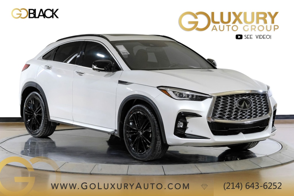 Used 2023 INFINITI QX55 Sensory Package/Monaco Red/Lighting Package SUV