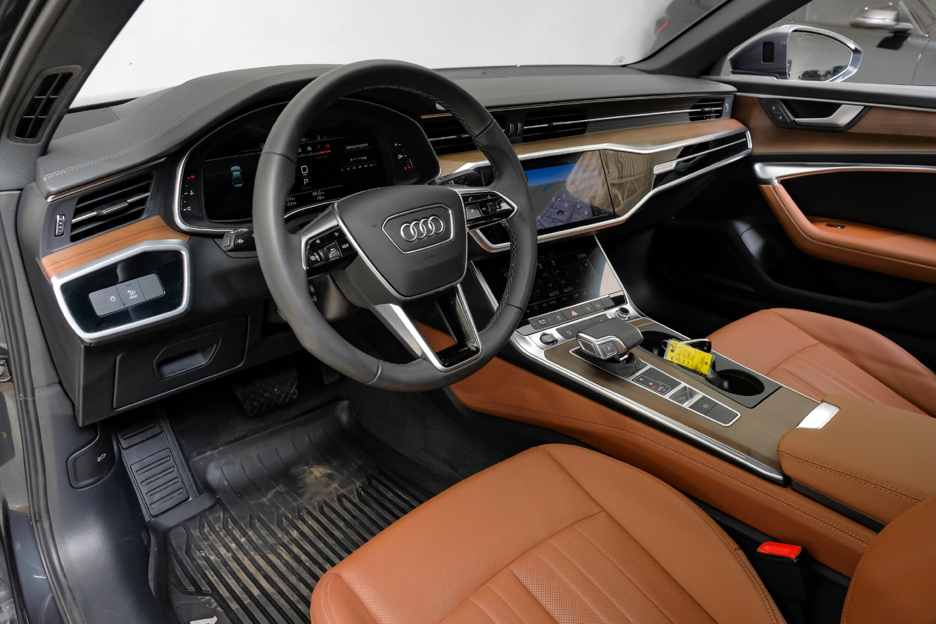 Used 2025 Audi A6 45 Premium Plus Package/Okapi Brown/Black Optic Sport Package/20'' 10 Spoke Wheels Sedan