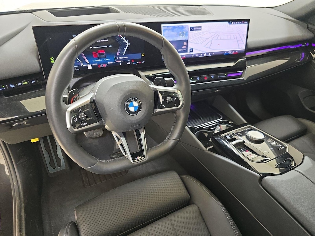 Used 2024 BMW 530i M Sport Package Pro/ Premium Package/ Parking Assistant Plus/ 20" M Aero Bicolor Black/Grey Sedan