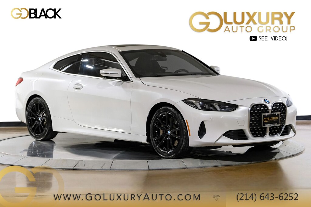 Used 2025 BMW 430i Premium Package/Heated front seats/18" V-Spoke Bicolor 780 Wheels Coupe