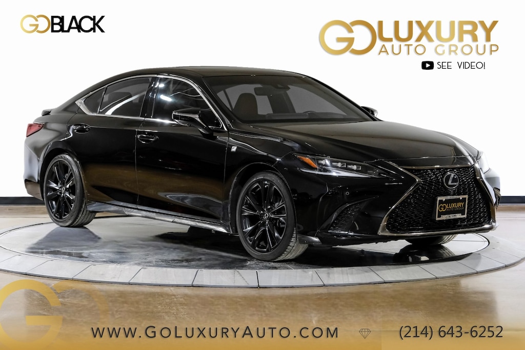 Used 2023 Lexus ES 350 F Sport Dynamic Handling Package/Circuit Red Leath Sedan