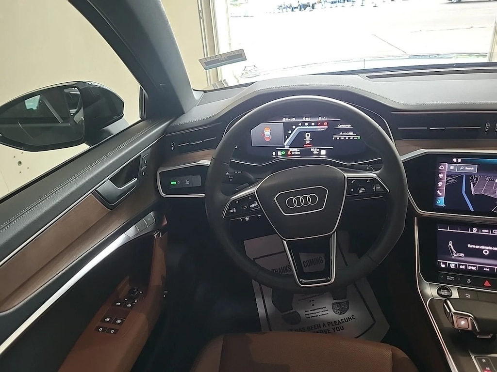 Used 2025 Audi A6 45 Premium Plus Package/Okapi Brown Interior/Black Optic Sport Package/20'' 10-Spoke Star Design Sedan