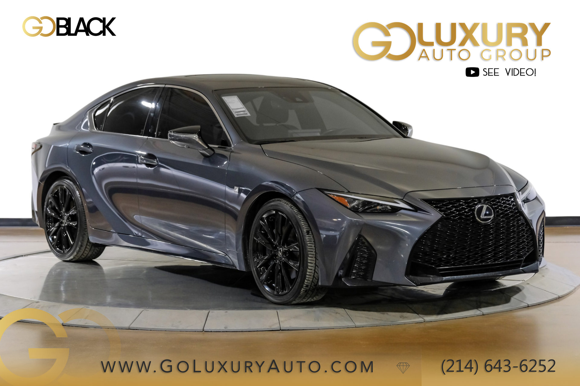 Used 2024 Lexus IS 350 F Sport Package/Navigation Package/Memory Package/Power Tilt & Slide Moonroof Sedan