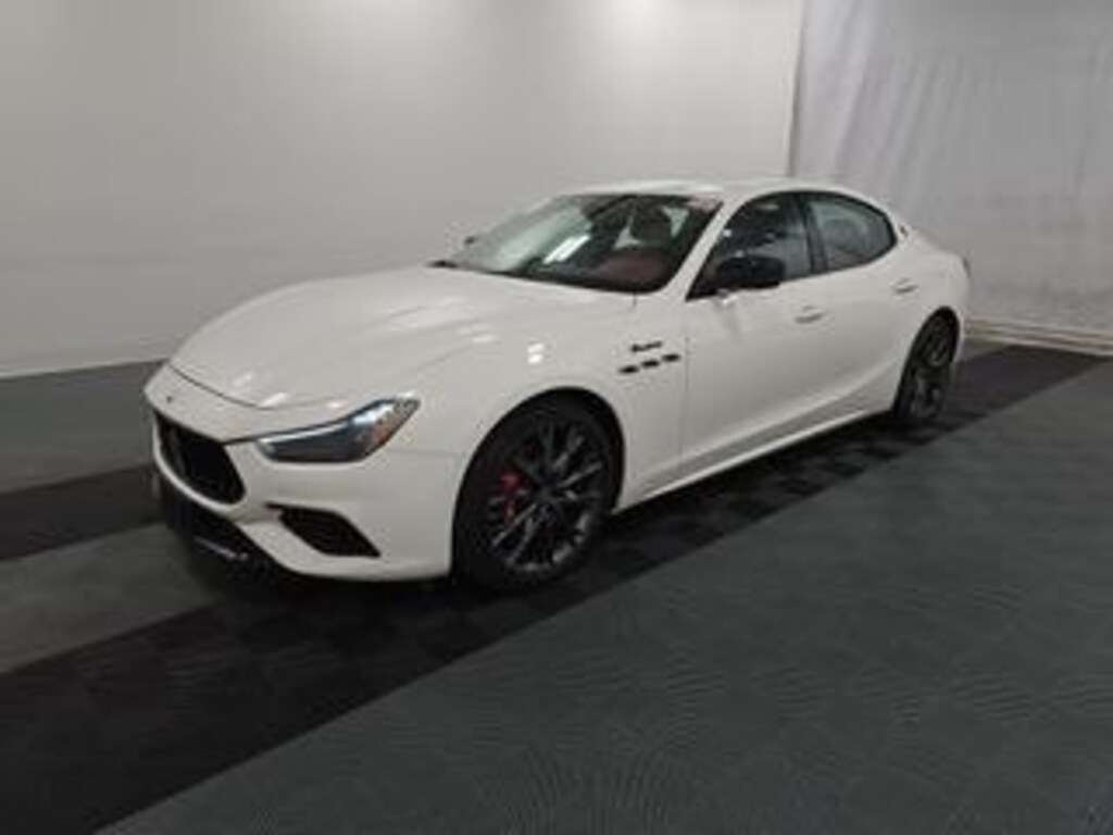 Used 2022 Maserati Ghibli Modena Q4 Nerissimo Package/Ventilated Front Seats/20" All-Season Tires/Full Premium Perforated Leather Upholstery Sedan