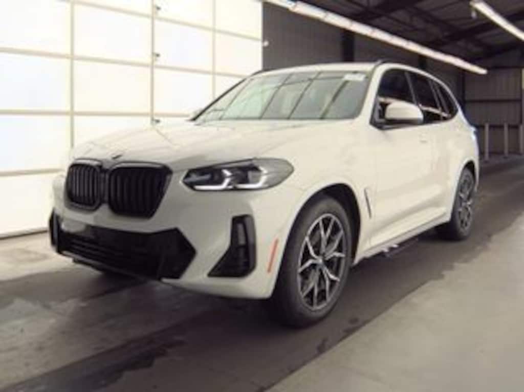 Used 2023 BMW X3 XDrive40i M Sport Package/Tacora Red Perforated/Premium Package/Shadowline Package SUV