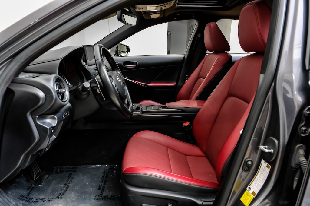Used 2024 Lexus IS 300 Comfort Package/ Red Leather/Heated and Ventilated Front Seats/ Sedan