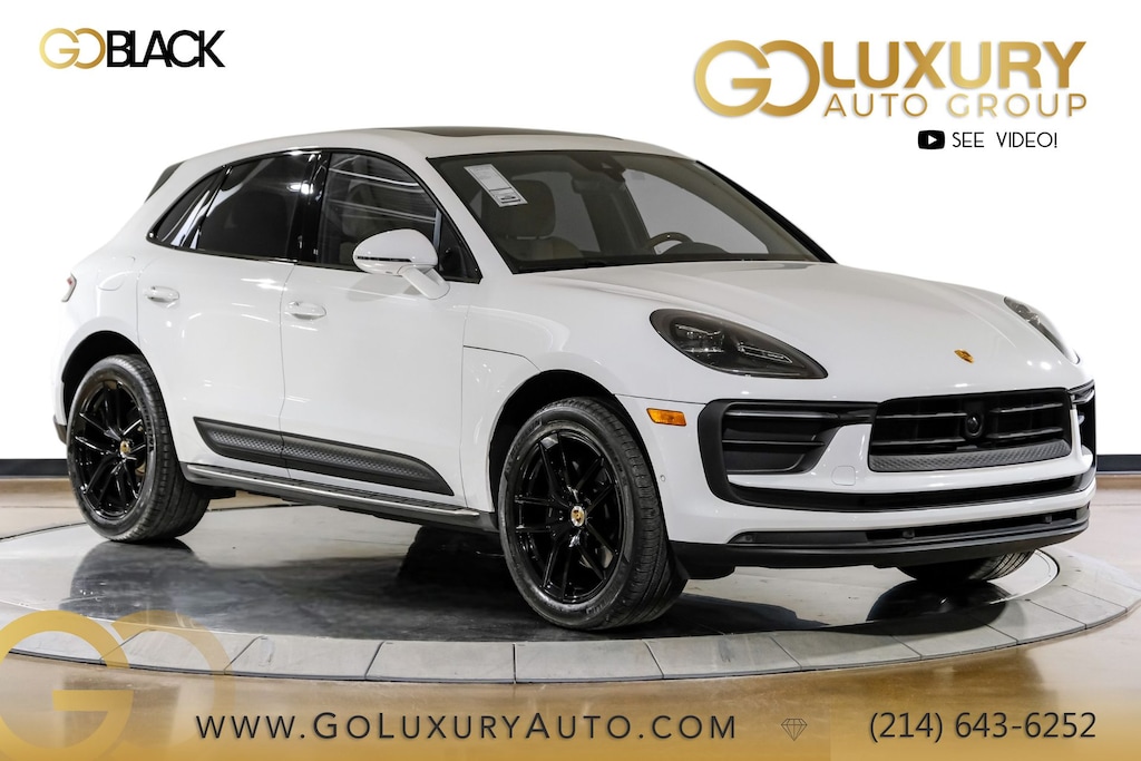 Used 2024 Porsche Macan Premium Package Plus/Running Boards/Trailer Hitch without Tow Ball/20" Macan S Wheels in Highly Polished Dark Titanium SUV