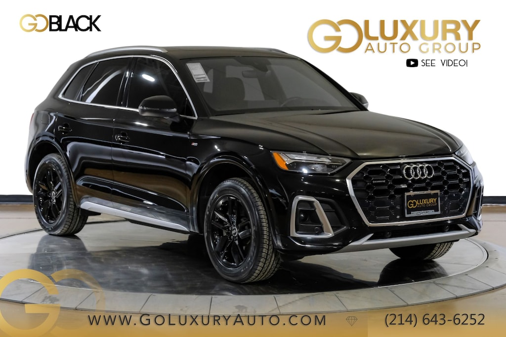 Used 2023 Audi Q5 45 S line Premium/Convenience Package/Okapi Brown Leather/Panoramic Sunroof SUV