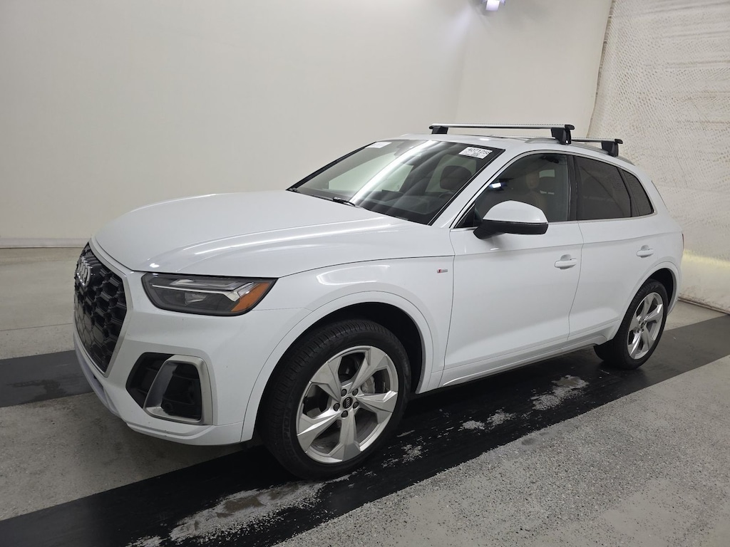 Used 2025 Audi Q5 45 S line Premium Plus Package/Okapi Brown W Granite Gray Stiching/Trailer Hitch/20''5 Am Design Wheels W All Season Tires SUV